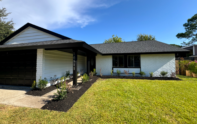 Friendswood — landscaping project in Houston